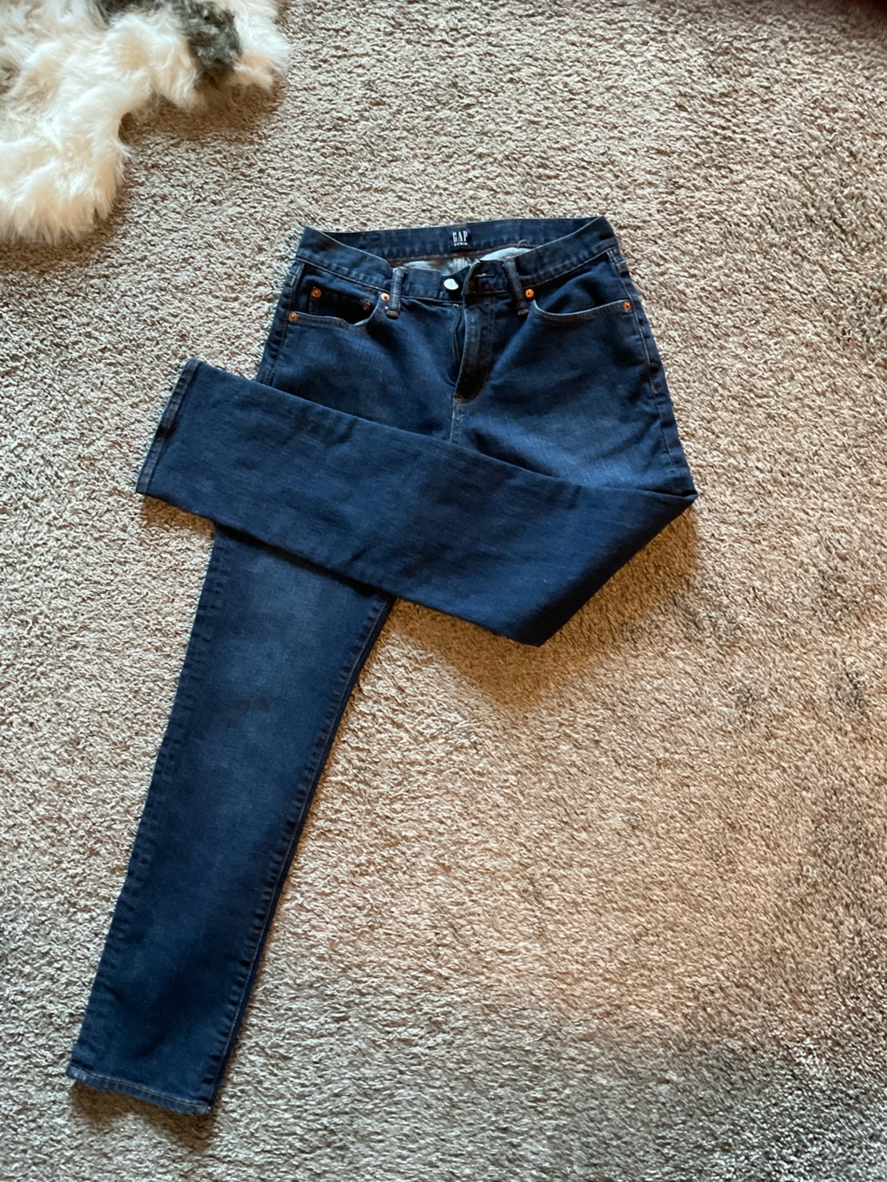 Dark Blue Women's High-Rise Skinny Jeans
